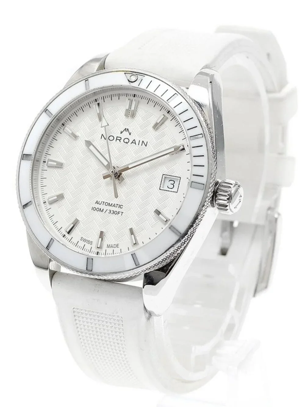 NORQAIN Adventure sports N1800C89A Date white Dial Automatic Ladies Watch_942683